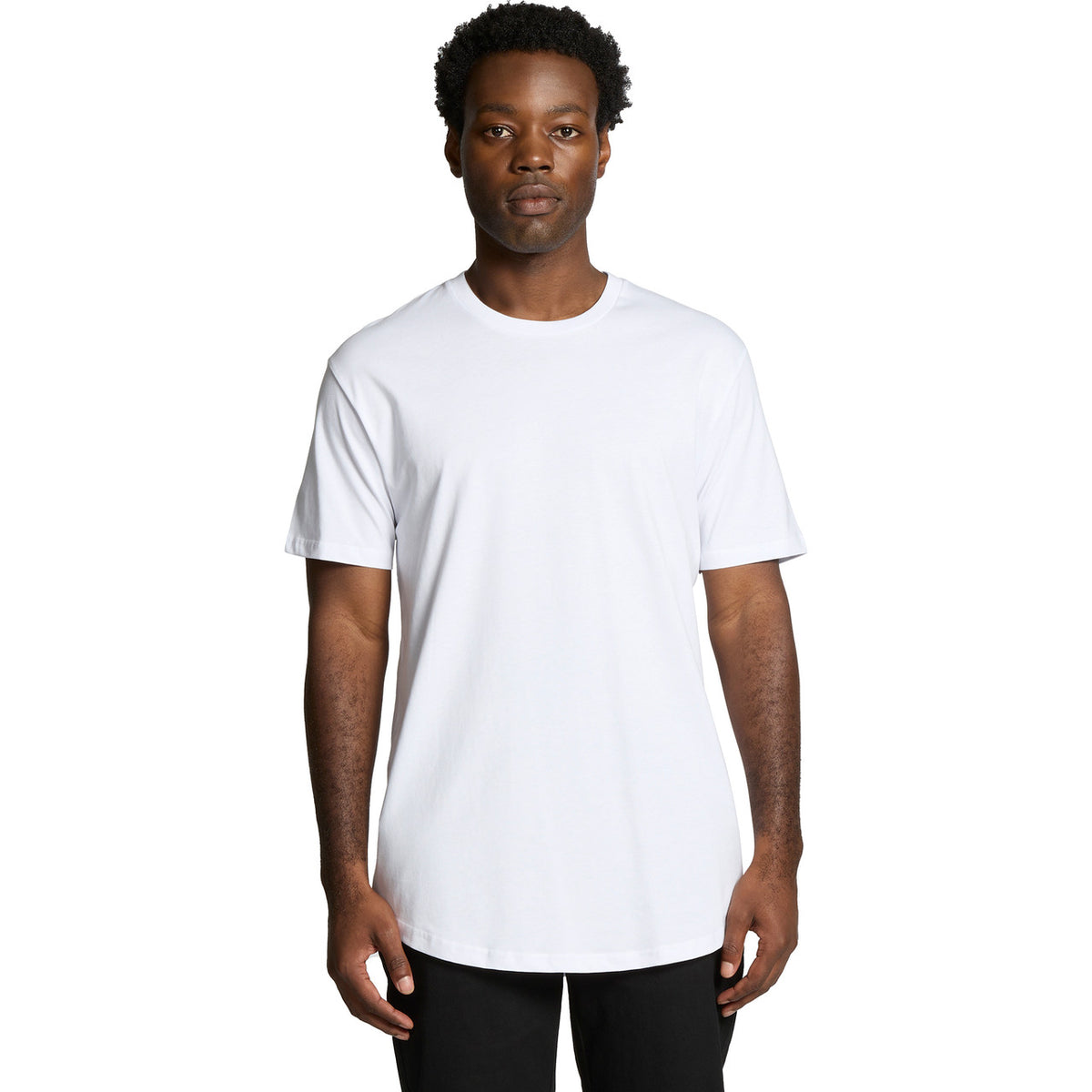 AS Colour Staple Curve Tee 5076, front view