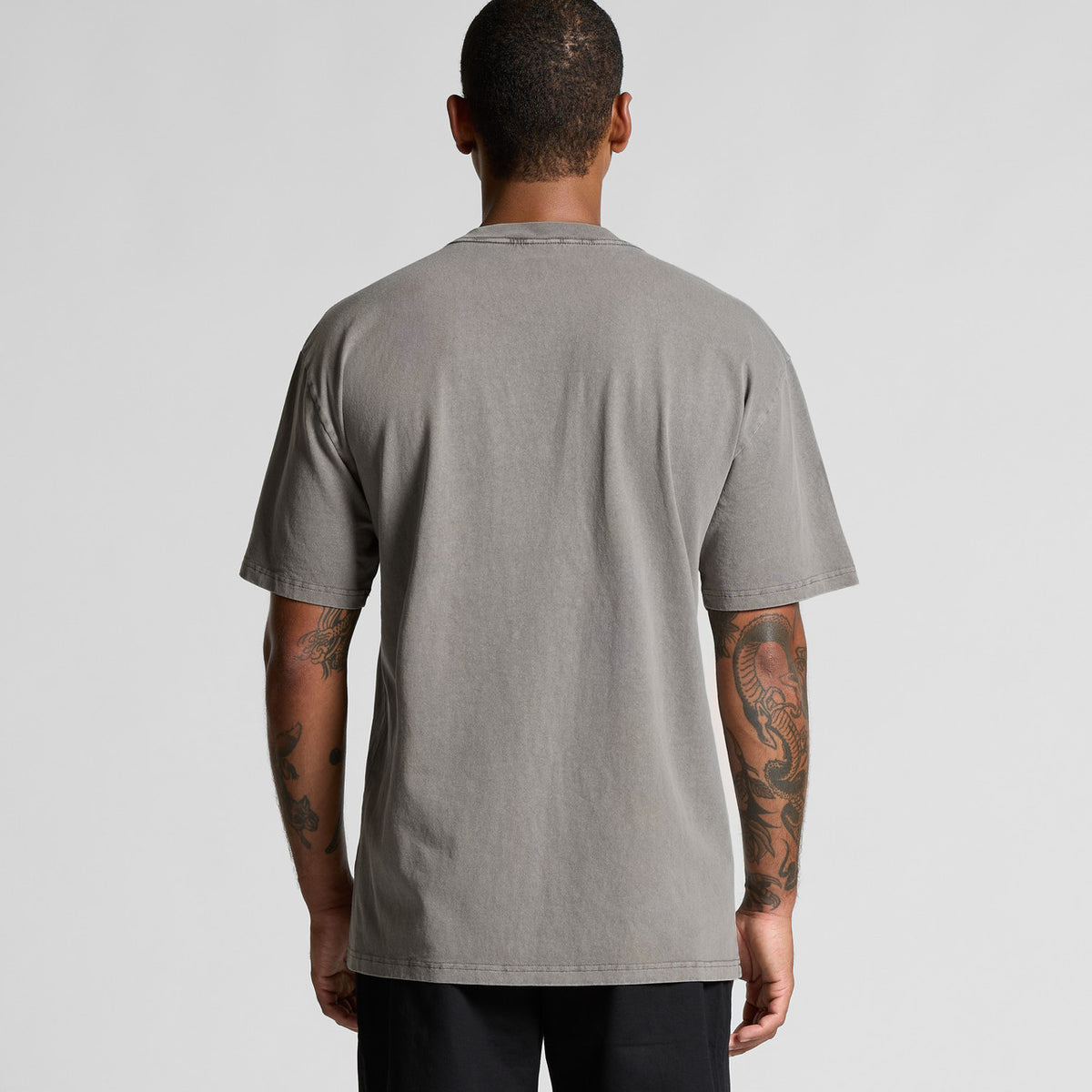 AS Colour Heavy Faded Tee 5082, back view