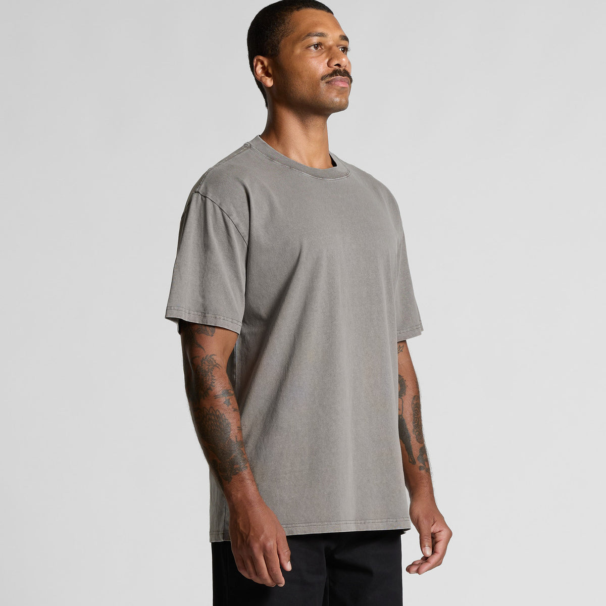 AS Colour Heavy Faded Tee 5082, turned view