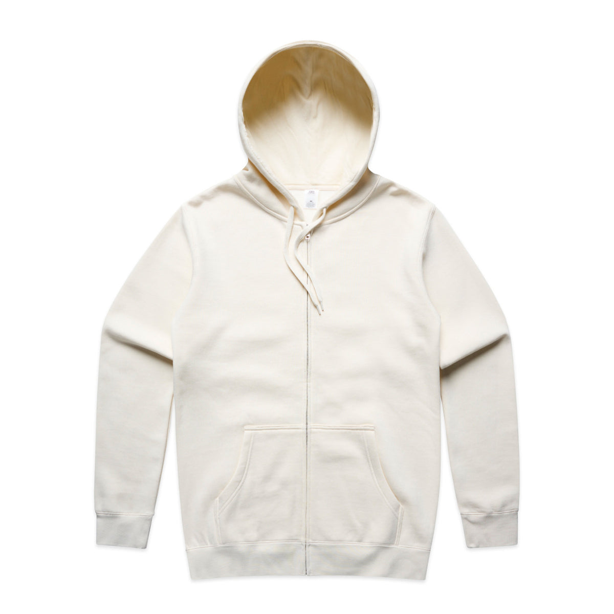 AS Colour Stencil Zip Hood 5104 in Ecru