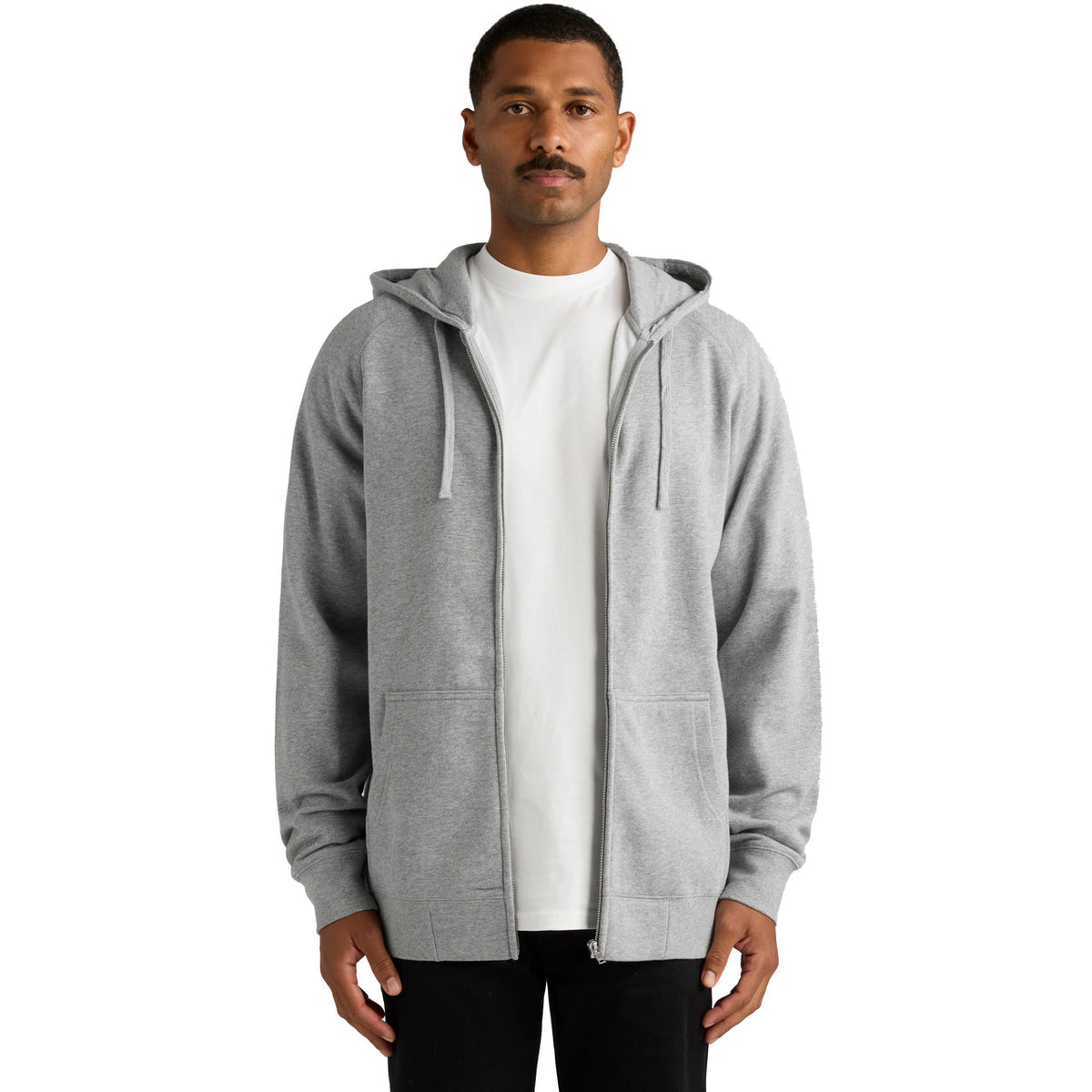 AS Colour Supply Zip Hood 5109, front view