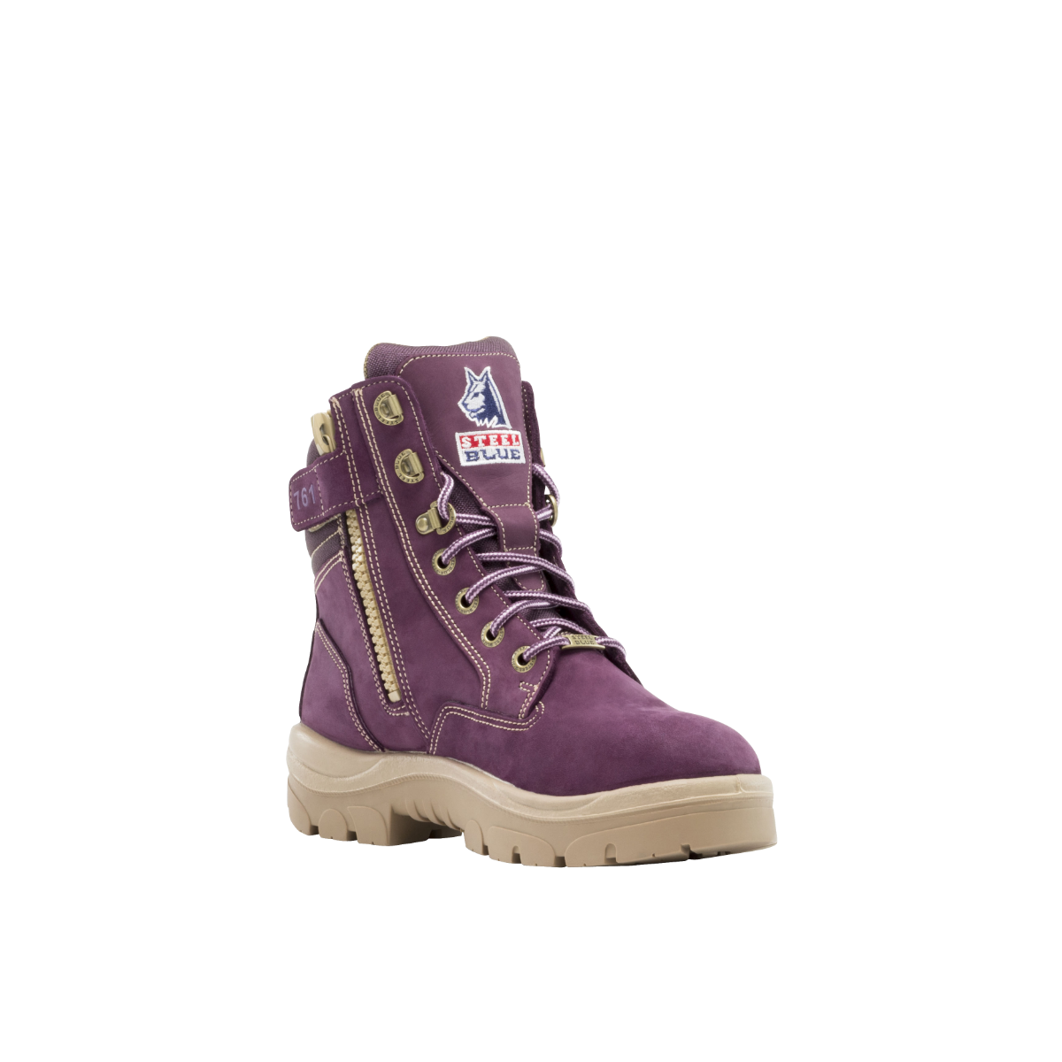 Steel Blue Ladies Southern Cross® Zip Safety Boot Purple 512761