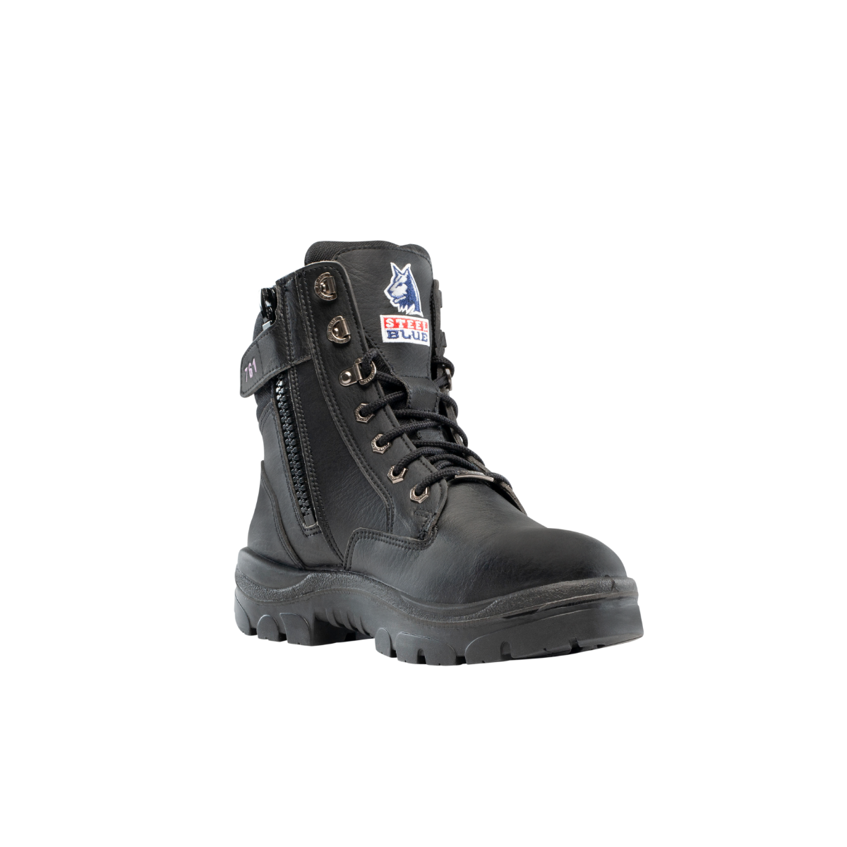 Steel Blue Ladies Southern Cross® Zip Safety Boot Vegan Black 512761