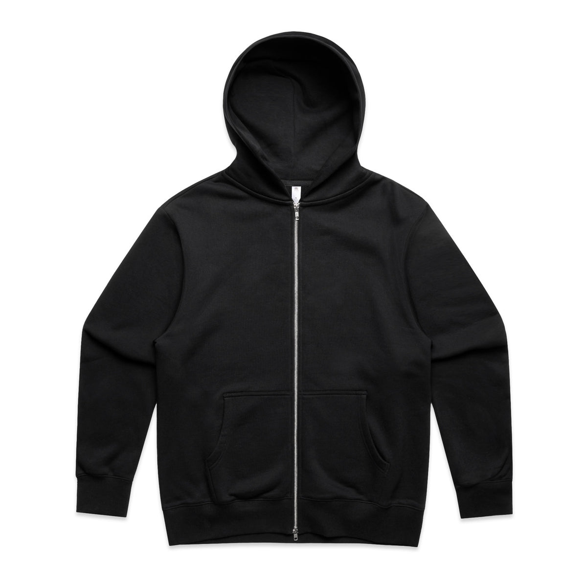 AS Colour Heavy Zip Hood 5148 in Black