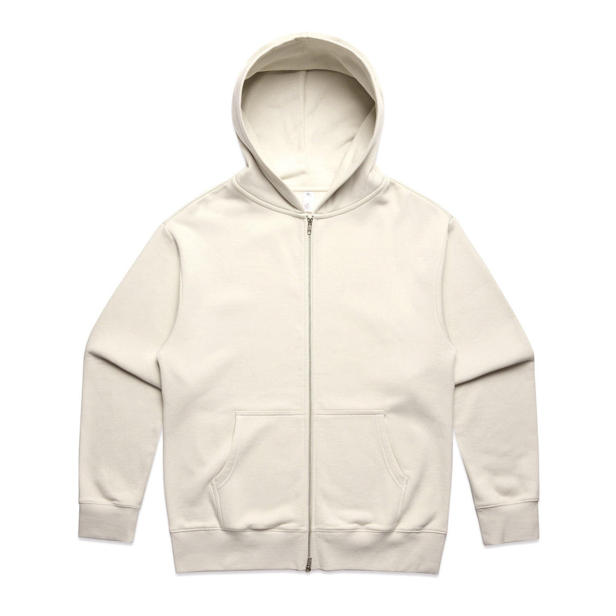 AS Colour Heavy Zip Hood 5148 in Ecru