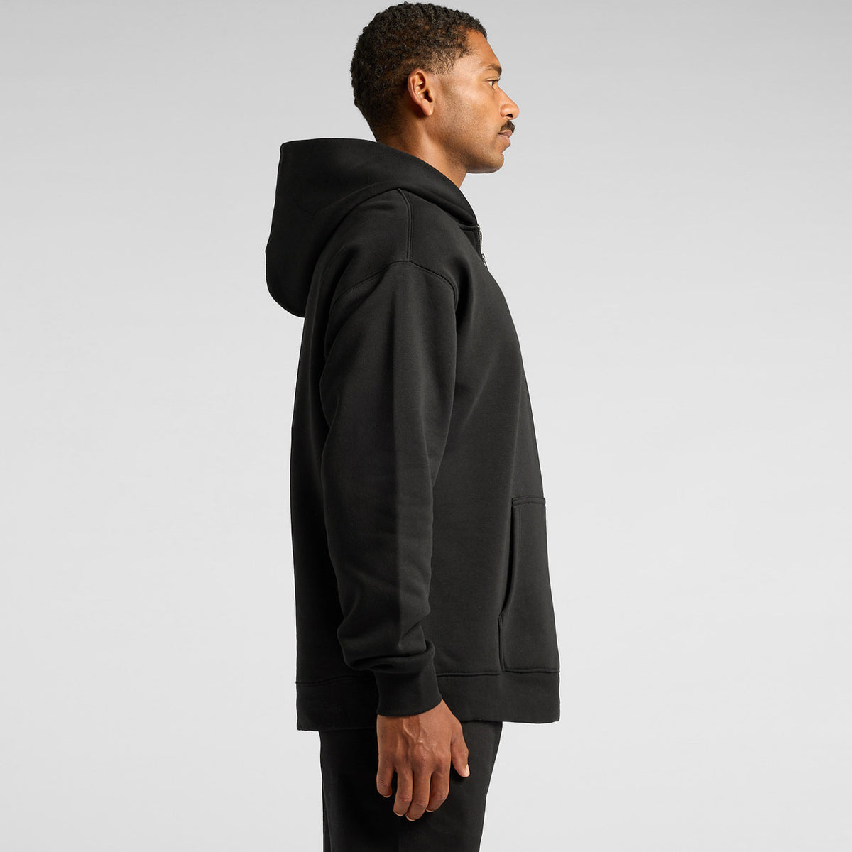 AS Colour Relax Half Zip Hood 5164, side view