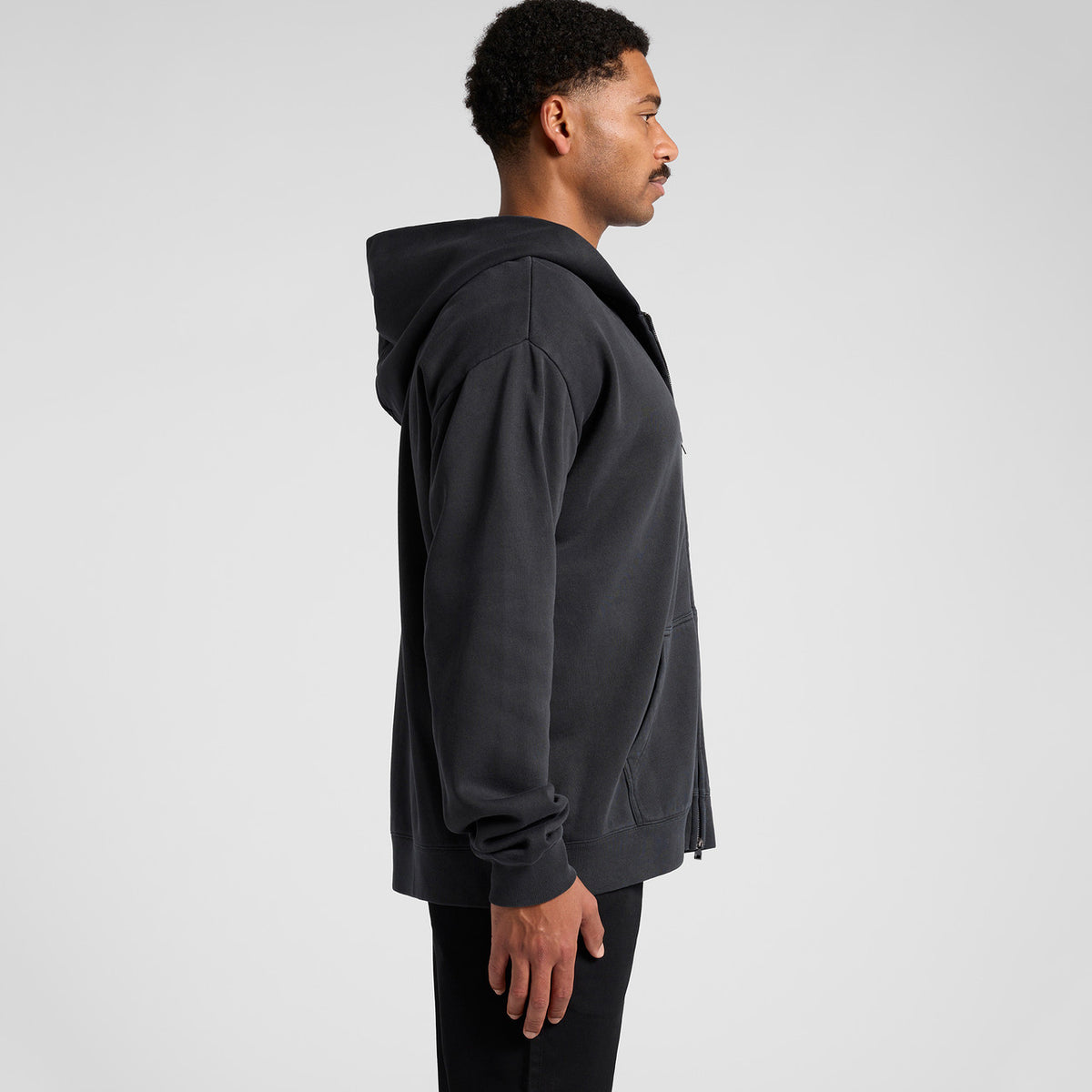 AS Colour Relax Faded Zip Hood 5170, side view