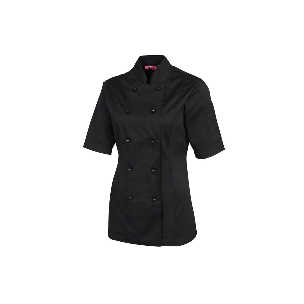 JB's Womens Short Sleeve Chef's Jacket 5CJ21