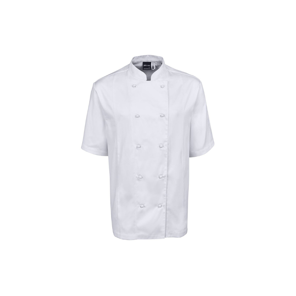 JB's Vented Chef's Shortsleeve Jacket 5CVS