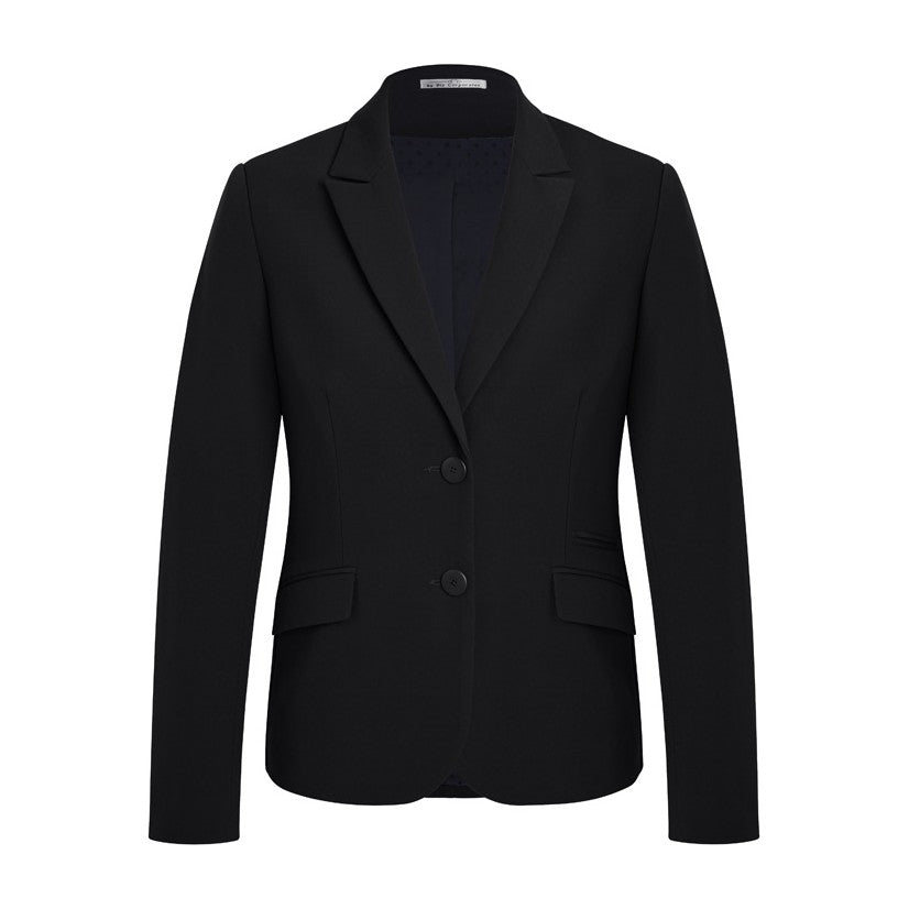 Biz Corporates Siena Womens Mid Length Jacket 60719 in Black