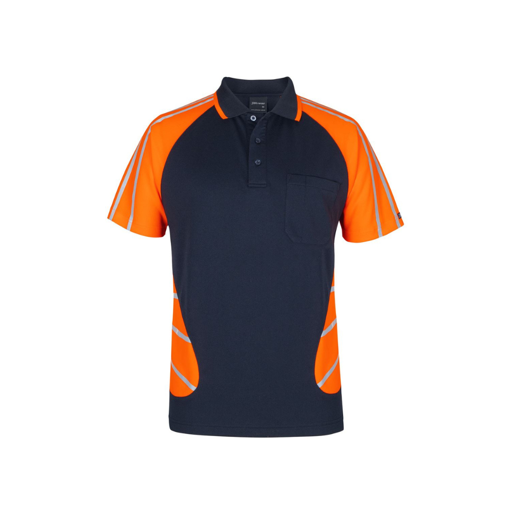 JB's Street Spider Polo with Reflective Stripes 6HSSR