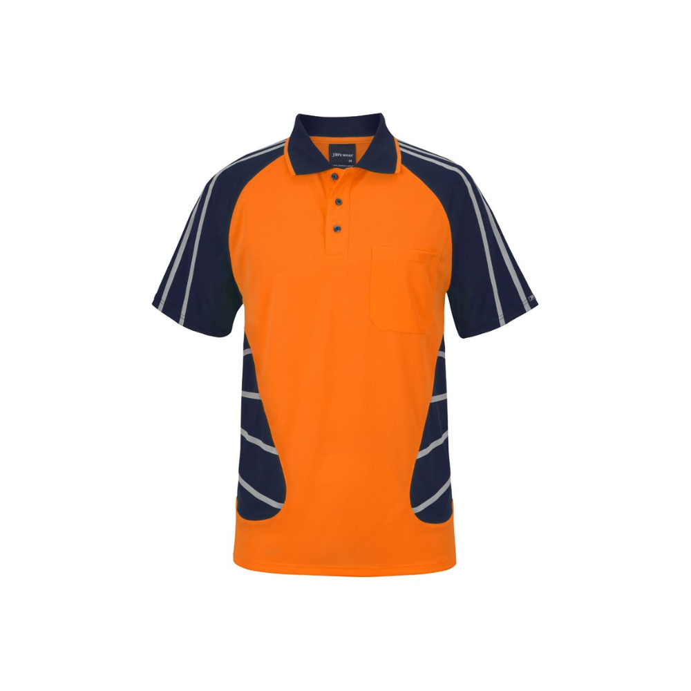 JB's Street Spider Polo with Reflective Stripes 6HSSR