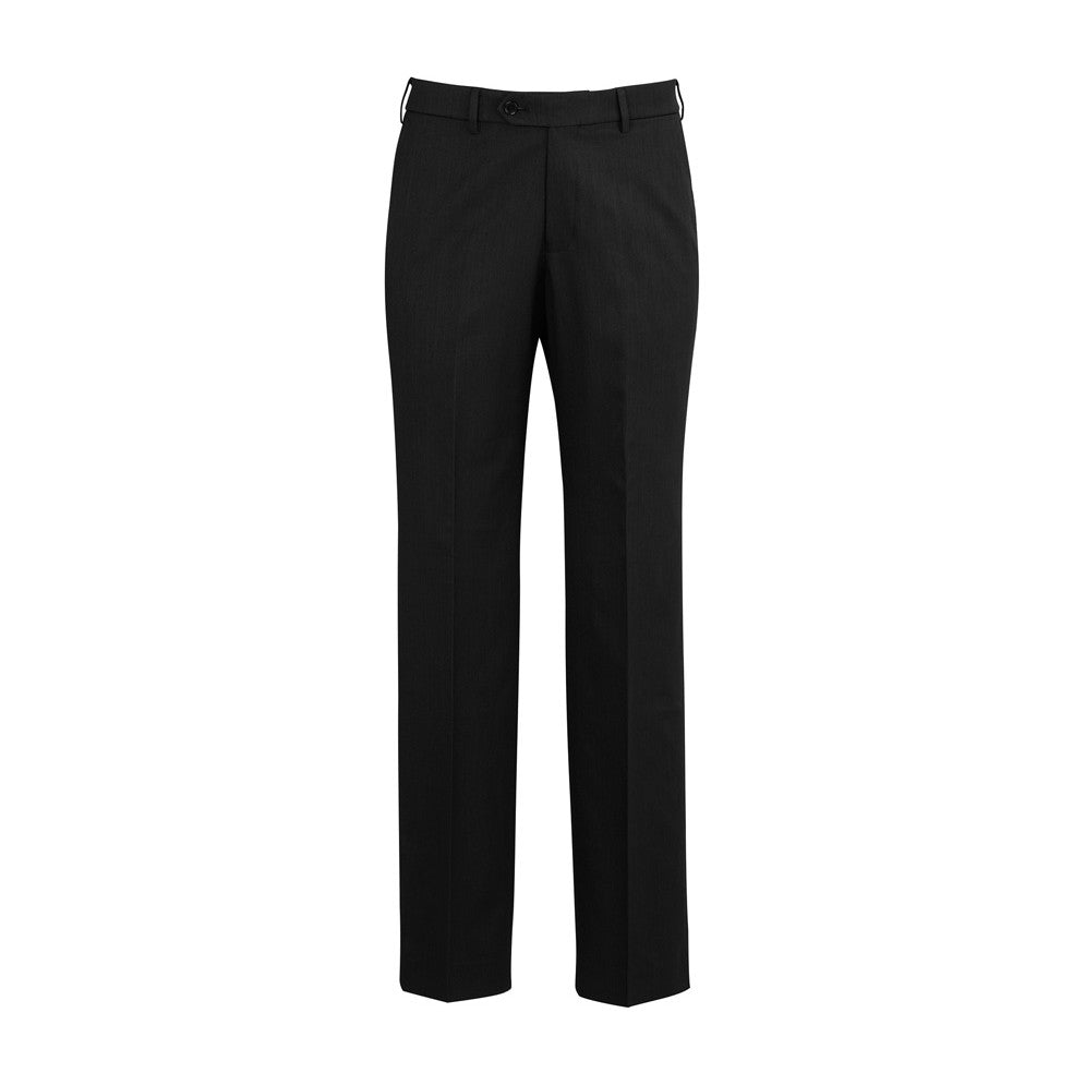 Biz Corporates Cool Stretch Mens Adjustable Waist Pant (Regular) 70114R in Black