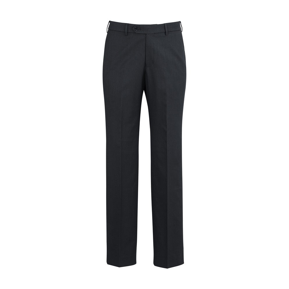 Biz Corporates Cool Stretch Mens Adjustable Waist Pant (Regular) 70114R in Charcoal