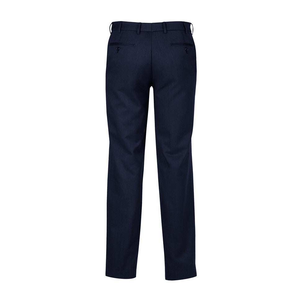 Biz Corporates Cool Stretch Mens Adjustable Waist Pant (Regular) 70114R in Navy, view 2