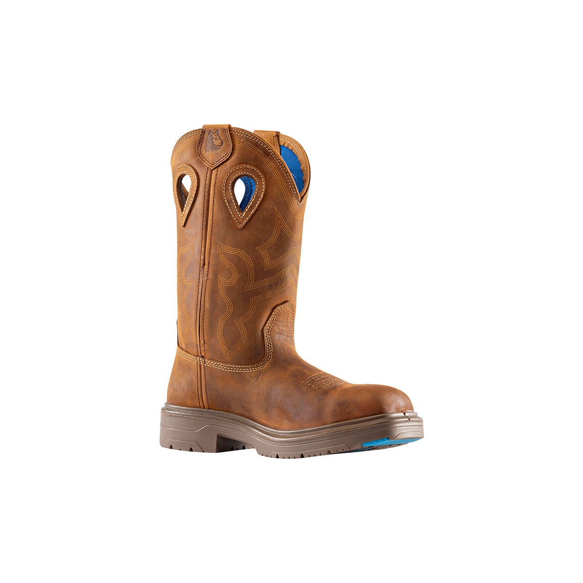 Steel Blue Blue Heeler Square Toe Safety Boot 813945