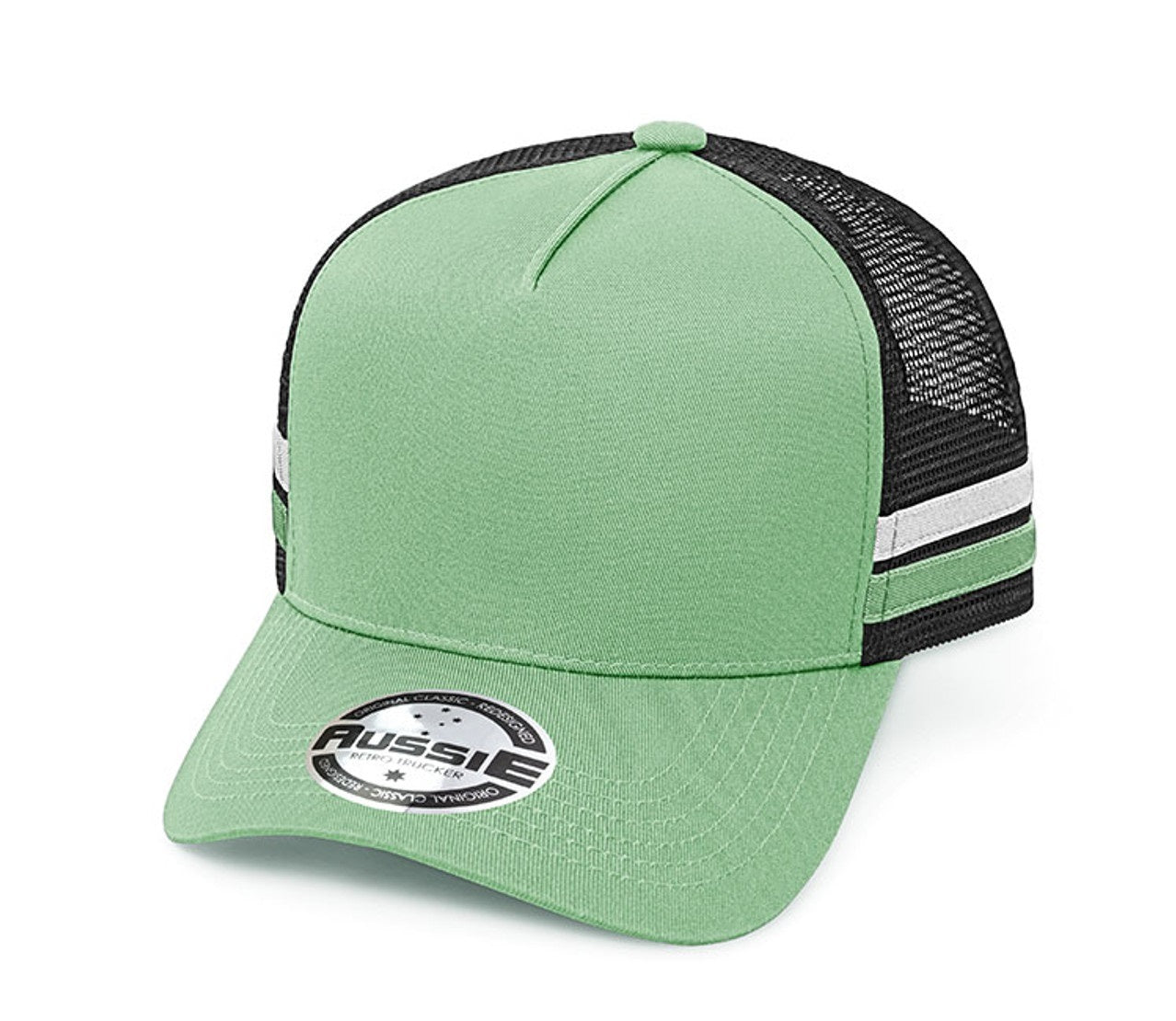 Grace Kids A-Frame Striped Trucker Cap