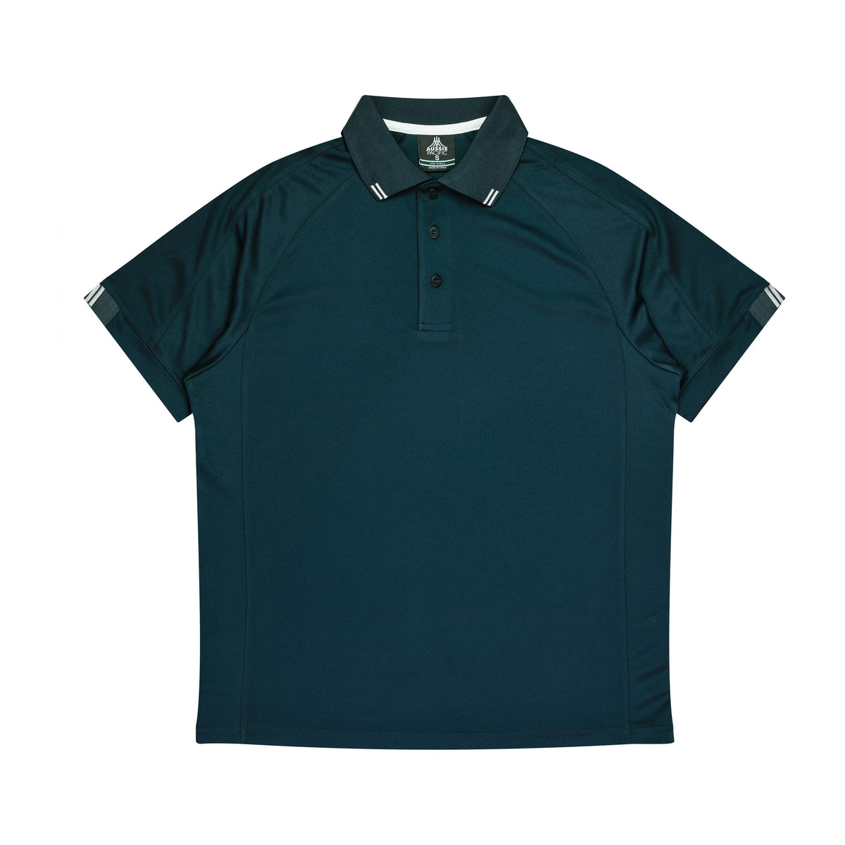 Aussie Pacific Flinders Mens Polo 1308 in Navy/White