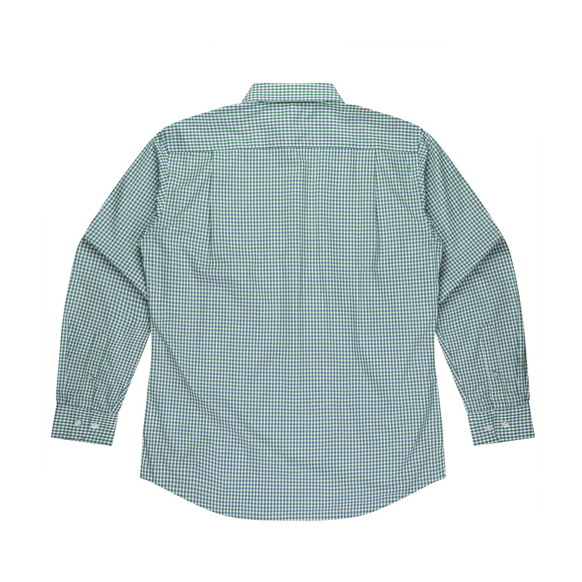 Aussie Pacific Epsom Mens Shirt 1907L in Emerald, back view