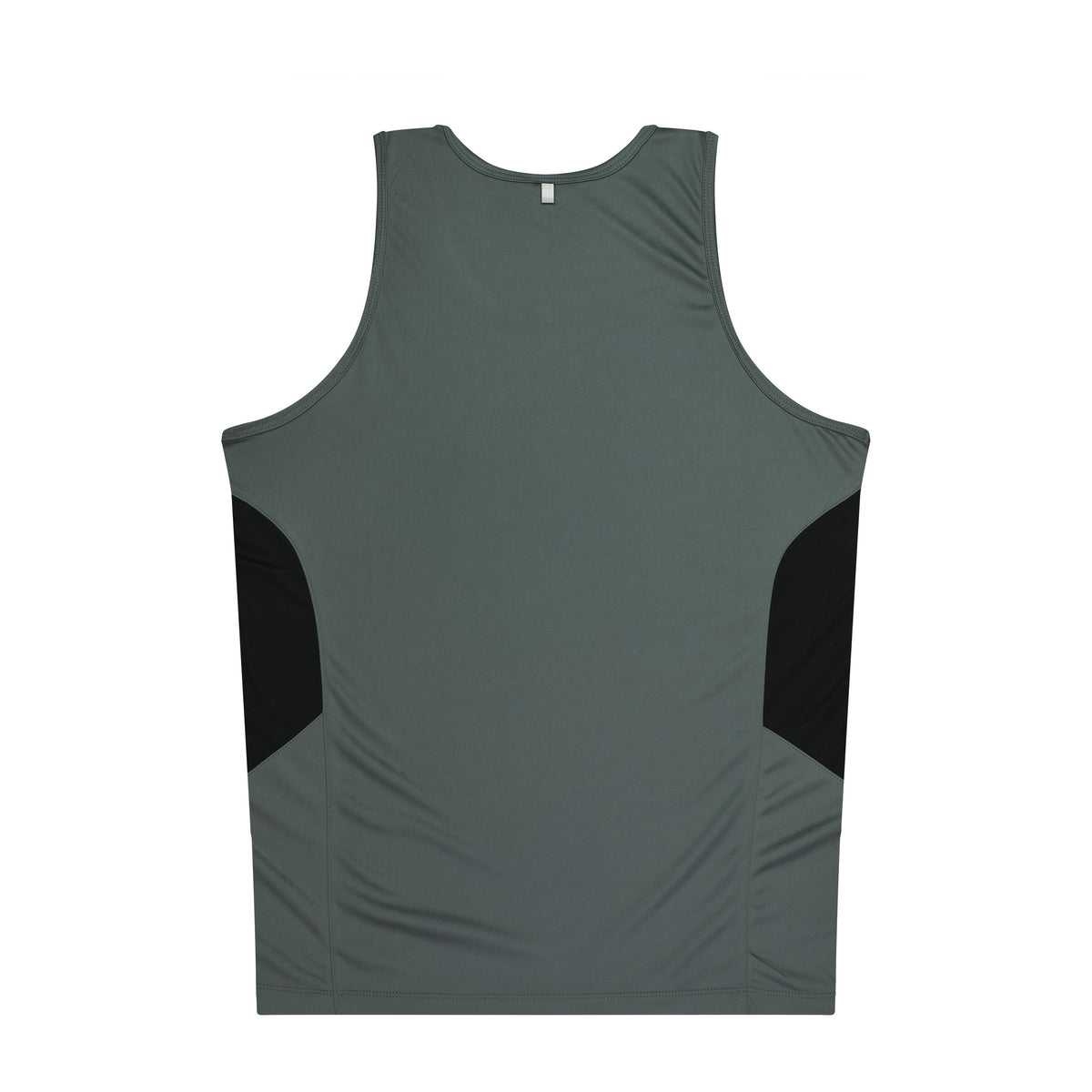 Aussie Pacific Tasman Kids Singlet 3111 in Ashe/Black, back view