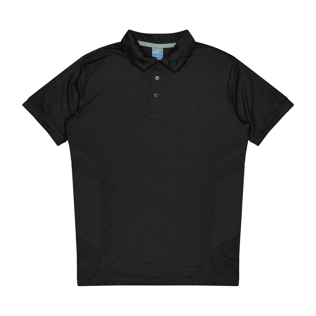Aussie Pacific Tasman Kids Polo 3311 in Black
