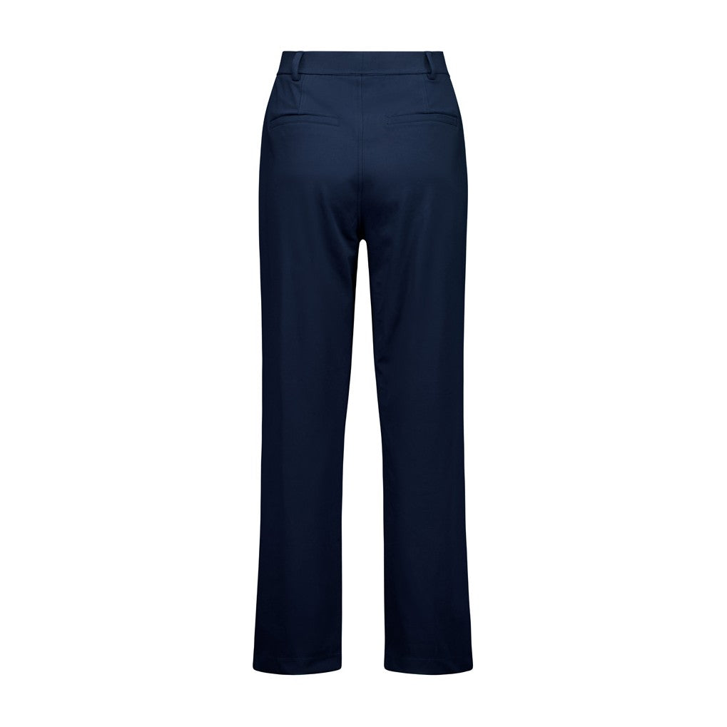 Biz Soft Stretch Womens Pant BB2606L in Navy, view 2