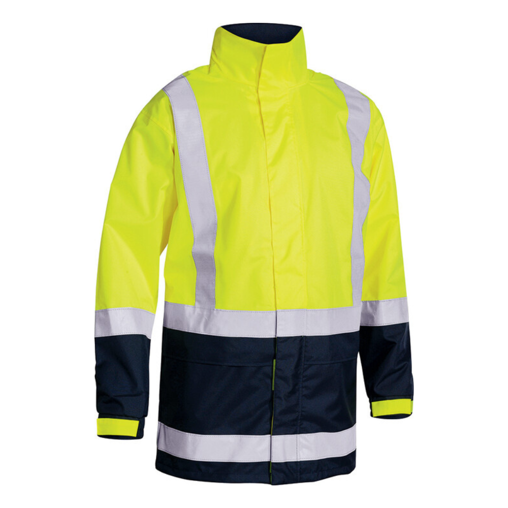 Bisley Taped Hi Vis Rain Shell Jacket BJ6966T