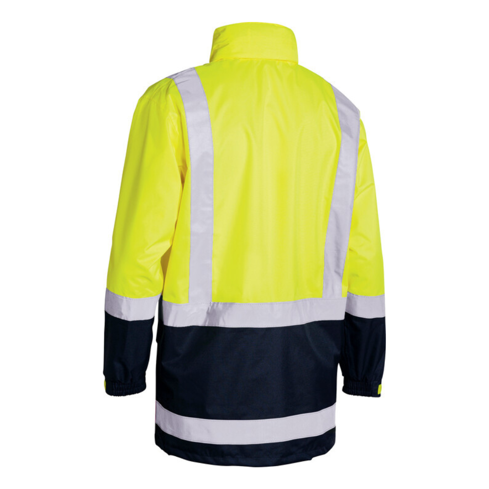 Bisley Taped Hi Vis Rain Shell Jacket BJ6966T