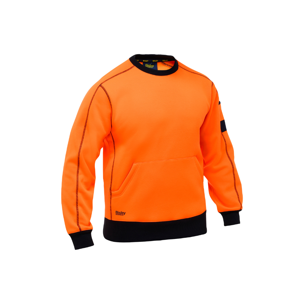 Bisley Work Fleece Crew Neck Jumper BK6722