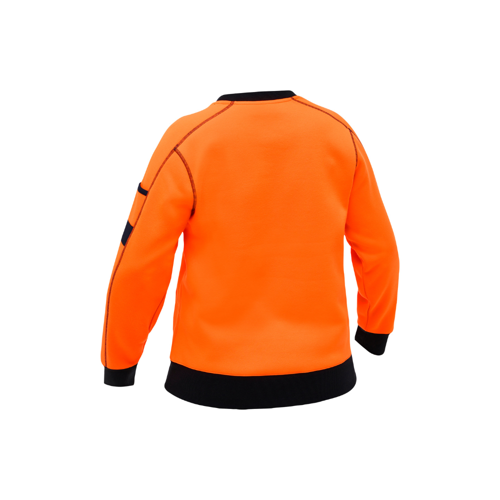 Bisley Womens Work Fleece Crew Neck Jumper BKL6722