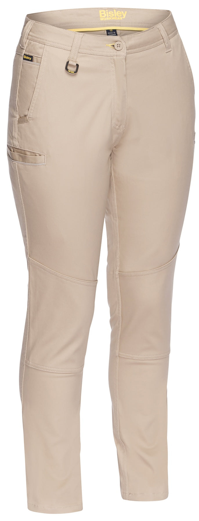 Bisley Womens Mid Rise Stretch Cotton Pants BPL6015