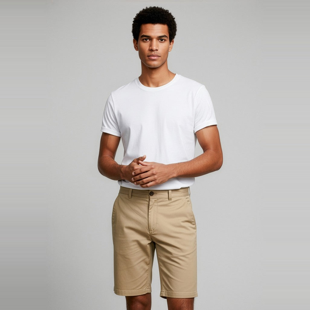 Biz Lawson Mens Short BS021M, worn by model