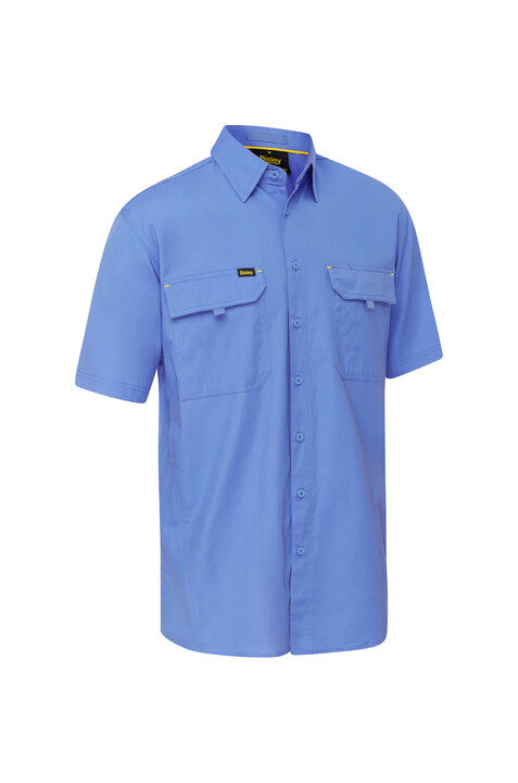 Bisley Mens X-Airflow Ripstop Short Sleeve Shirt BS1414 CLEARANCE