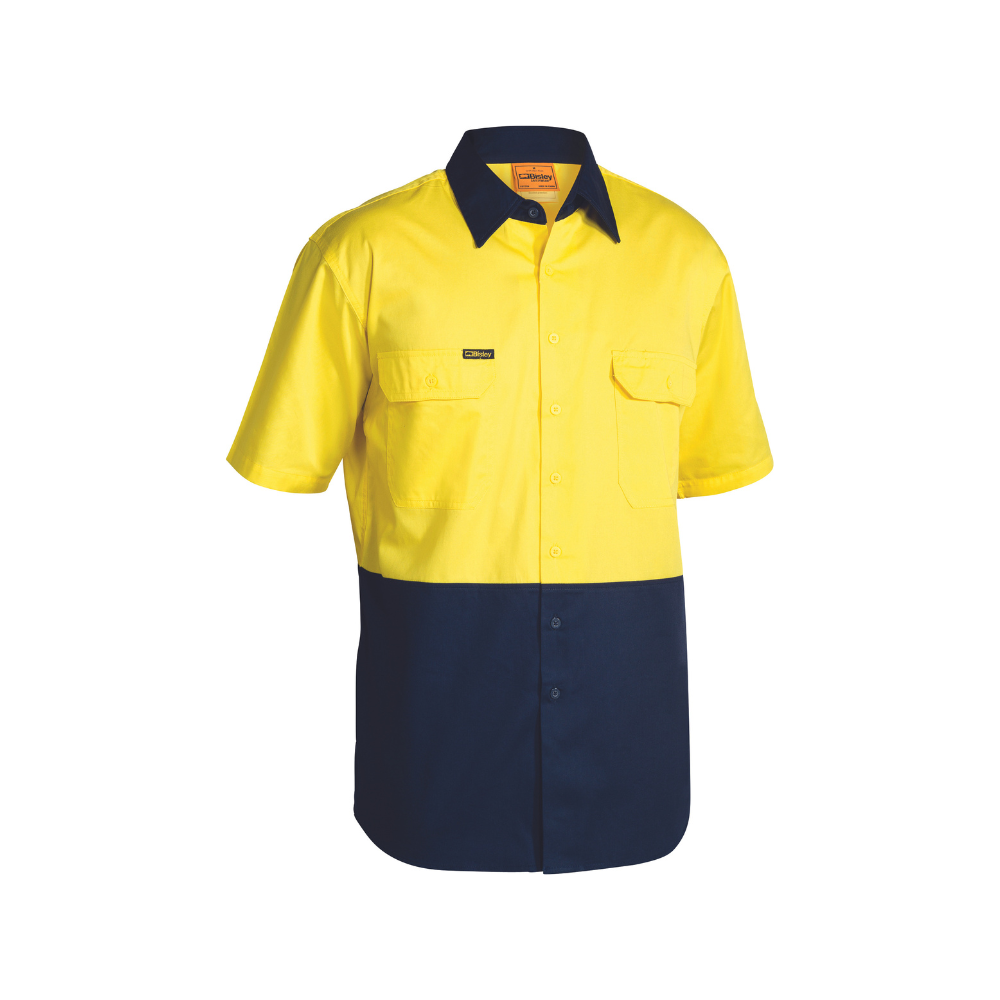 Bisley Hi Vis Cool Lightweight Drill Shirt BS1895