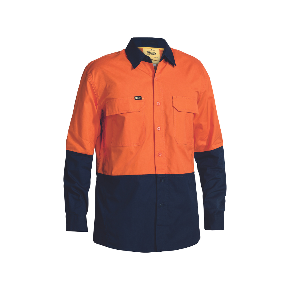Bisley X Airflow Hi Vis Ripstop Shirt BS6415