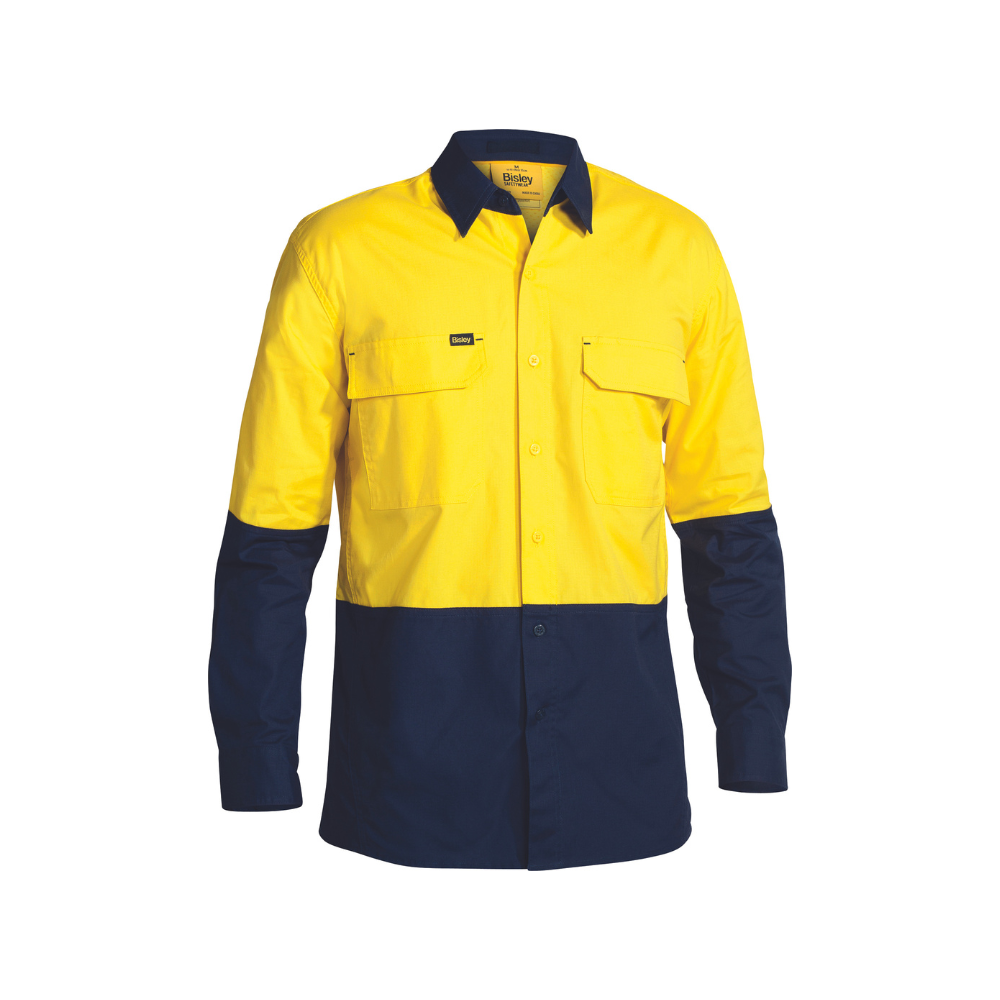 Bisley X Airflow Hi Vis Ripstop Shirt BS6415