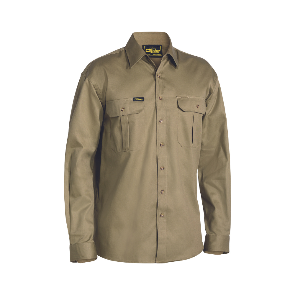 Bisley Original Cotton Drill Shirt Longsleeve BS6433 CLEARANCE