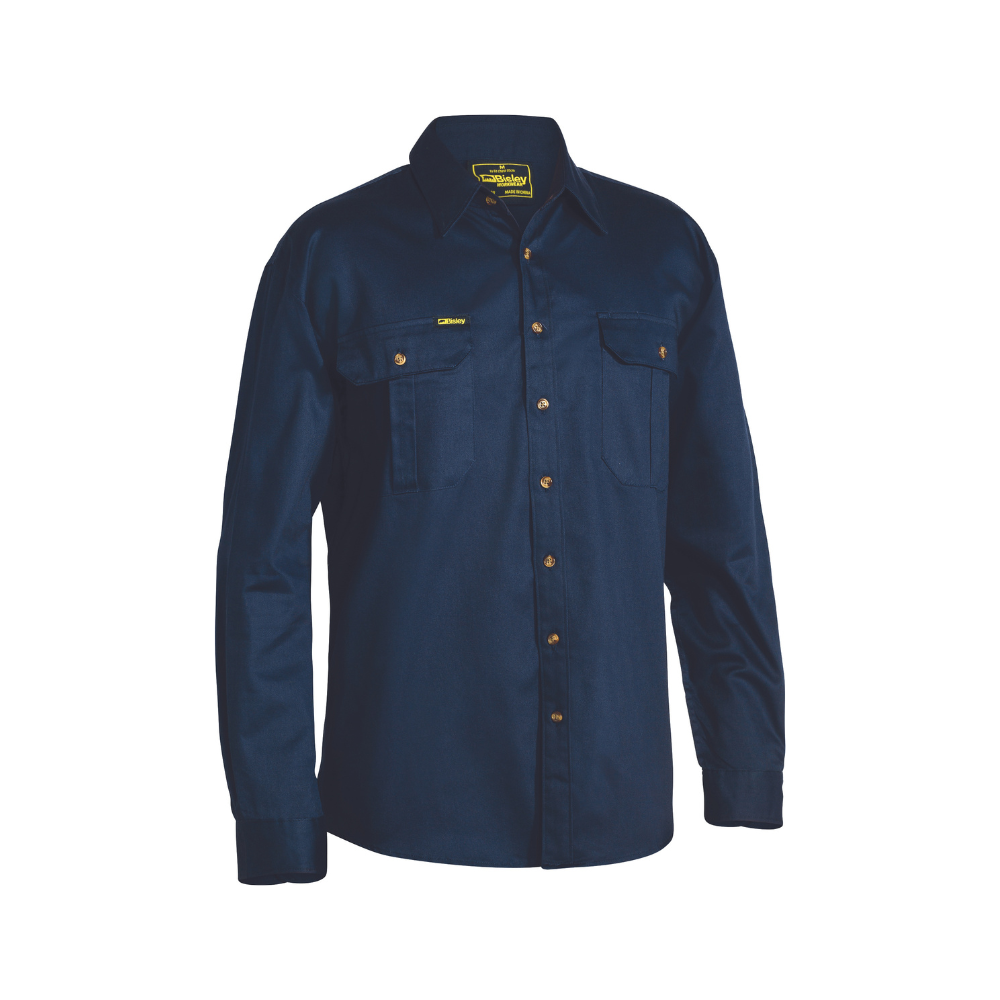 Bisley Original Cotton Drill Shirt Longsleeve BS6433 CLEARANCE