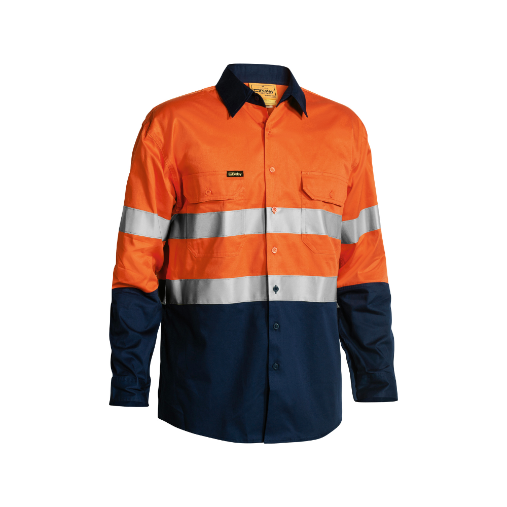 Bisley Taped Hi Vis Cool Lightweight Shirt BS6896