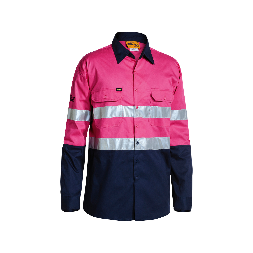 Bisley Taped Hi Vis Cool Lightweight Shirt BS6896