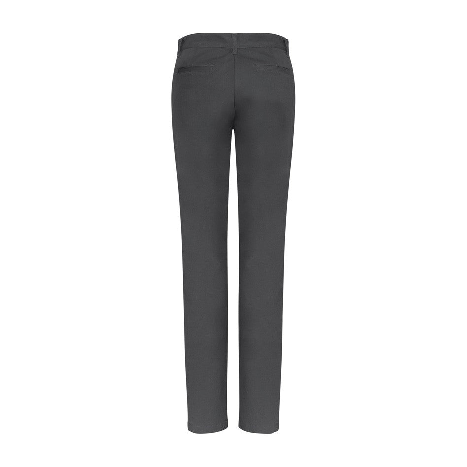 Biz Lawson Womens Chino Pant BS724L in Grey, view 2