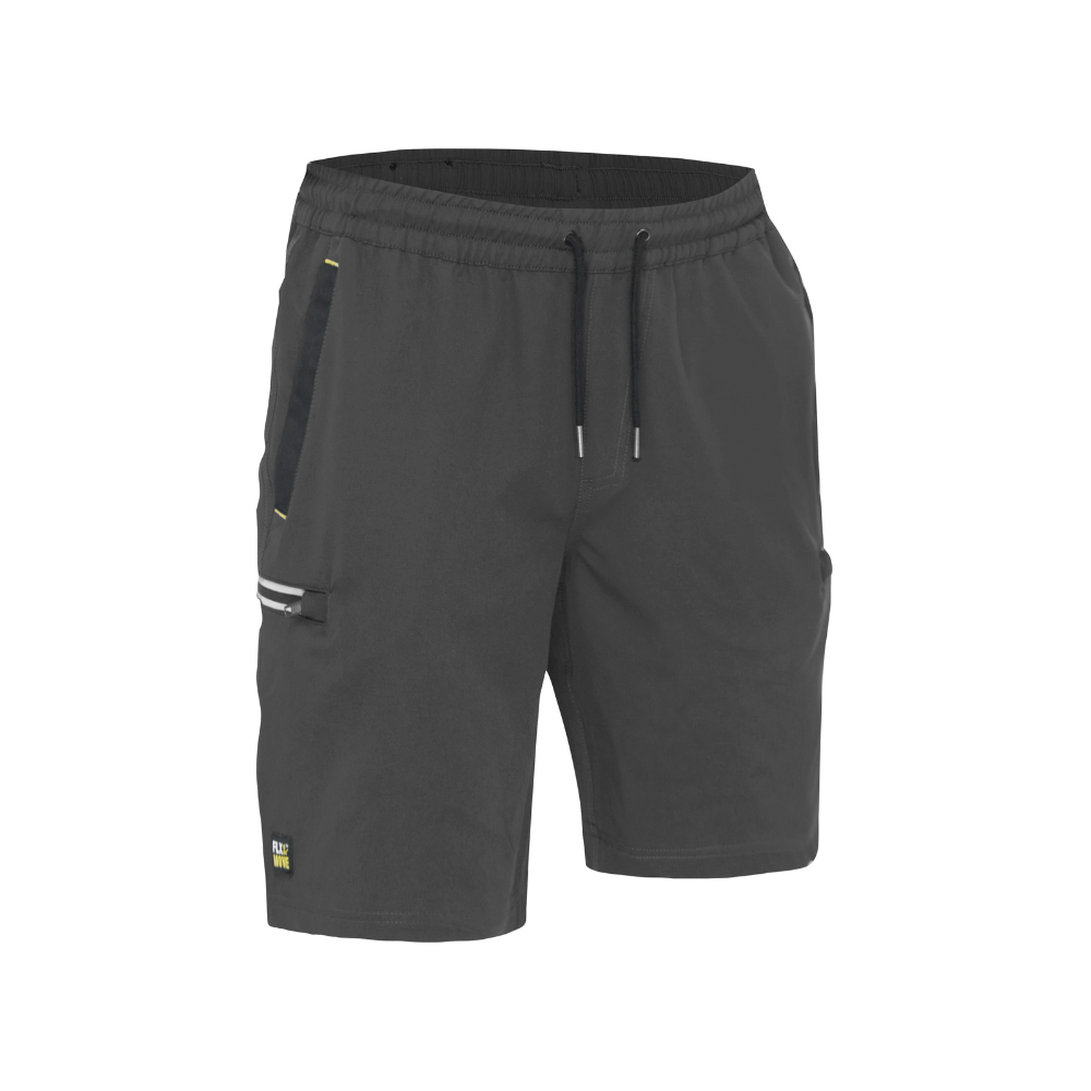 Bisley Flx & Move 4-Way Stretch Elastic Waist Cargo Short BSHC1333