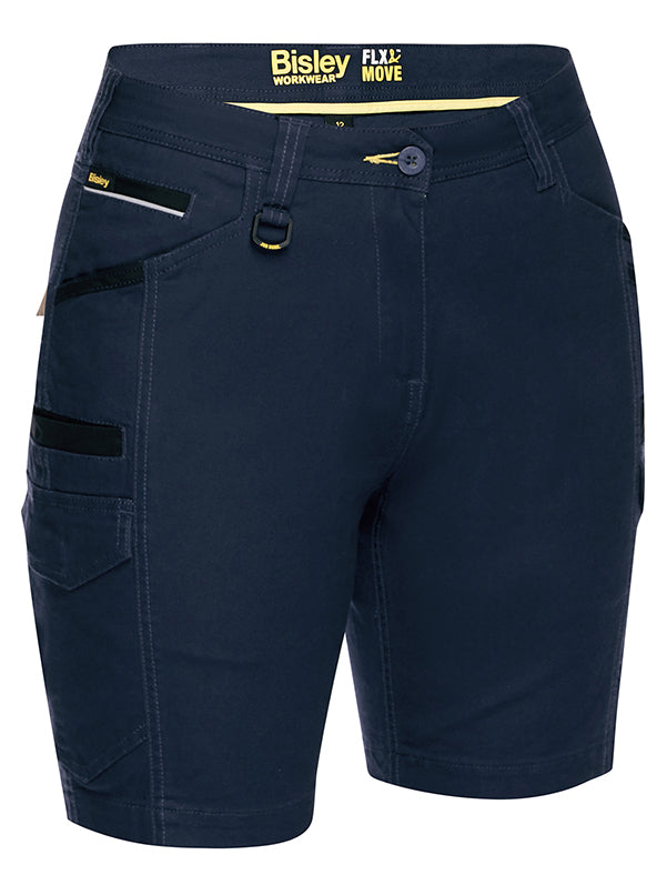 Bisley Womens Flx & Move Cargo Shorts BSHL1044