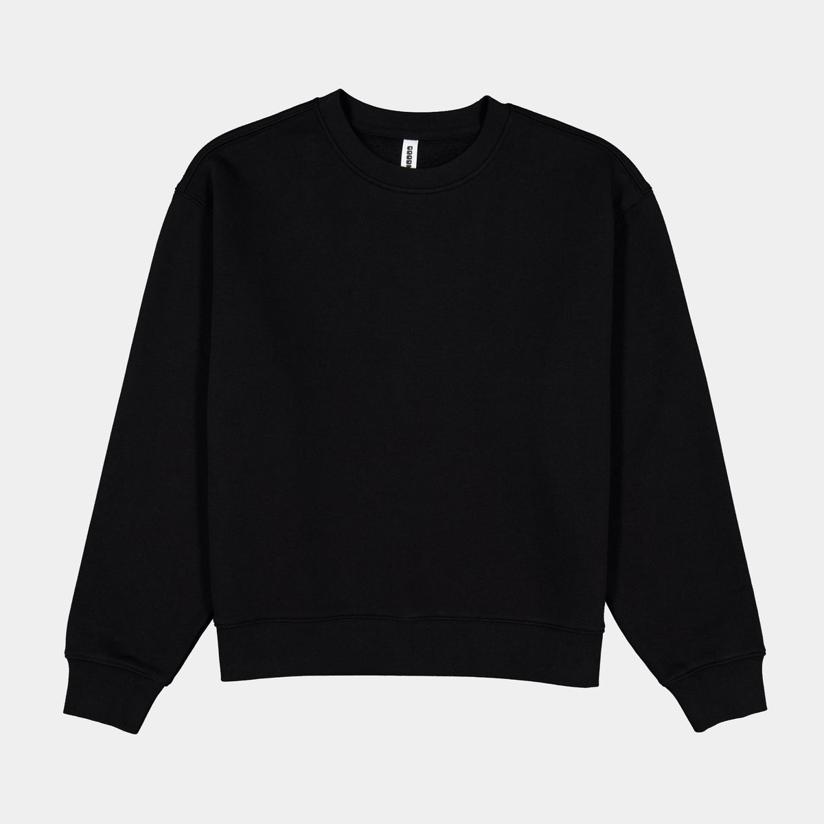 GOODMATES Womens Everyday Crew Sweatshirt X2007W in Black