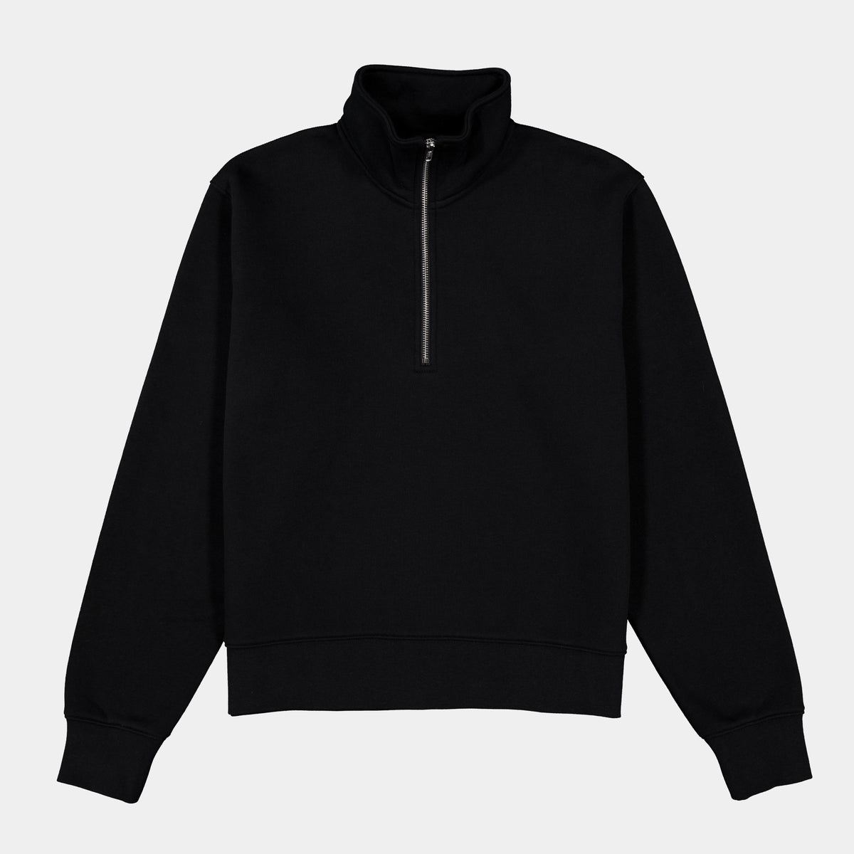 GOODMATES Womens Everyday 1/4 Zip X2006W in Black