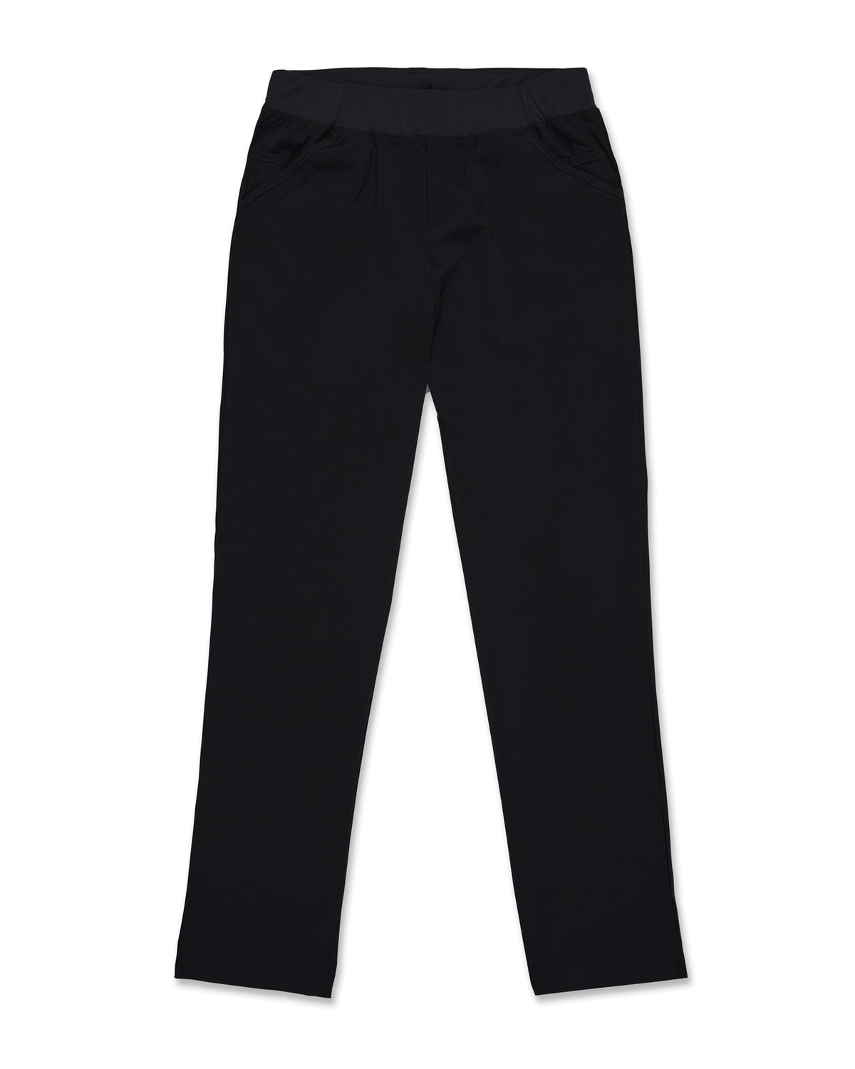 City Collection So Ezy Women's Pants CA3P in Black