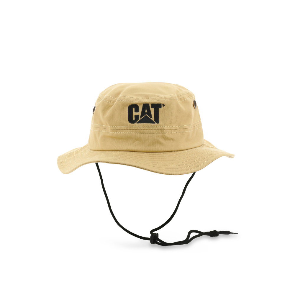 CAT Trademark Safari Hat Khaki