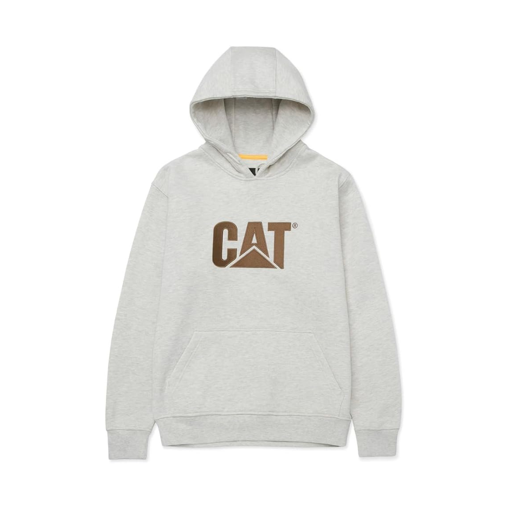 CAT Trademark Hooded Sweatshirt Cream