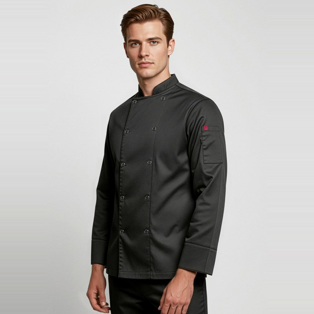 Biz Zest Mens Long Sleeve Jacket CH232ML, worn by model