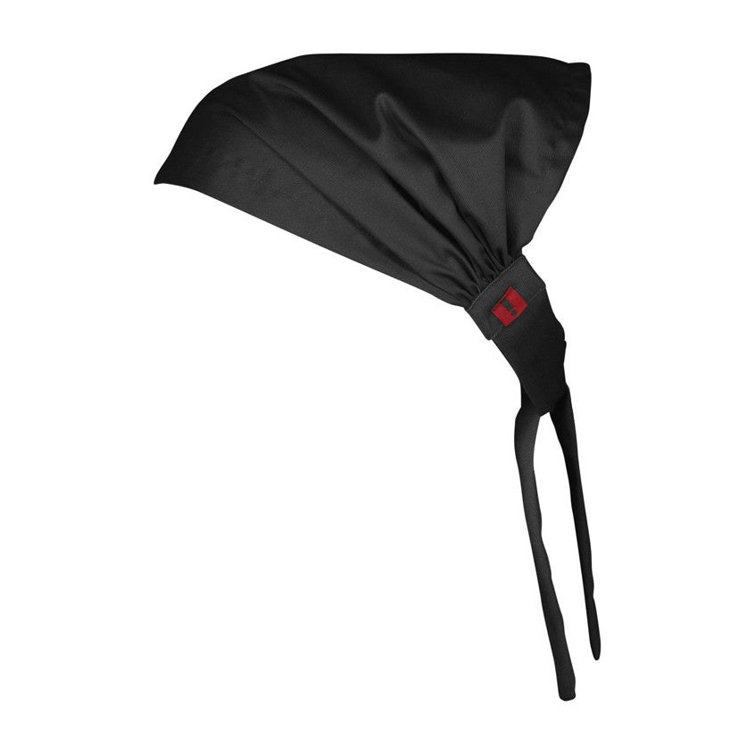Biz Twist Chef Bandana CH331 in Black, view 2
